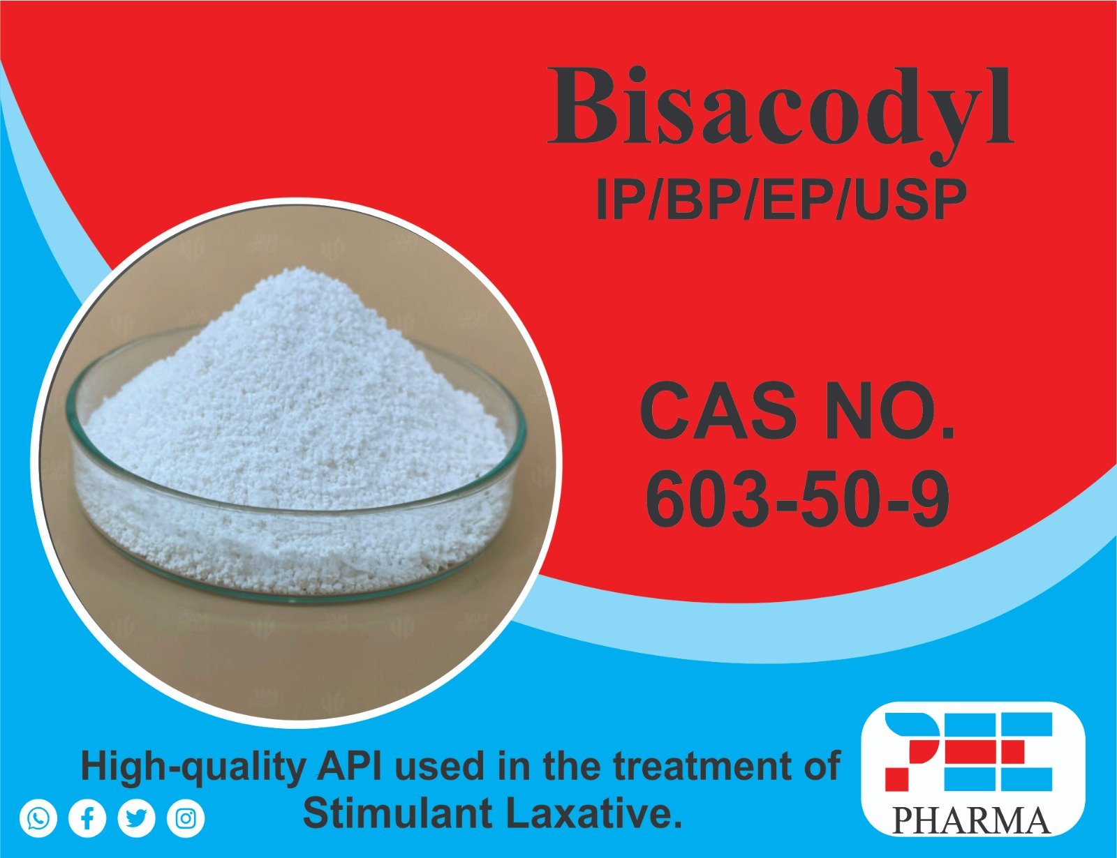 Bisacodyl API Chemical Structure
