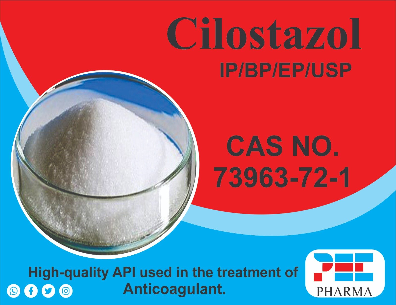 Cilostazol API Chemical Structure